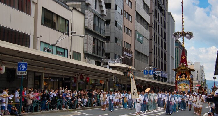 Gion Festival in July