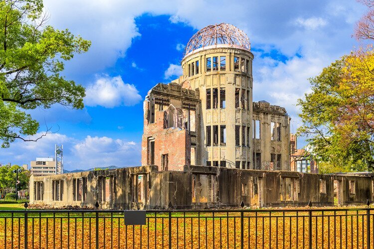 The Atomic Bomb Dome in Hiroshima