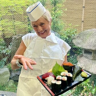 Making sushi