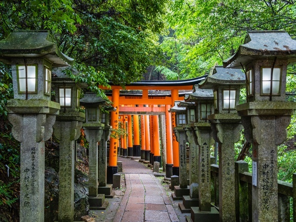 The Fushimi Inari Shrine