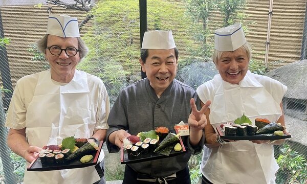 enjoy sushi