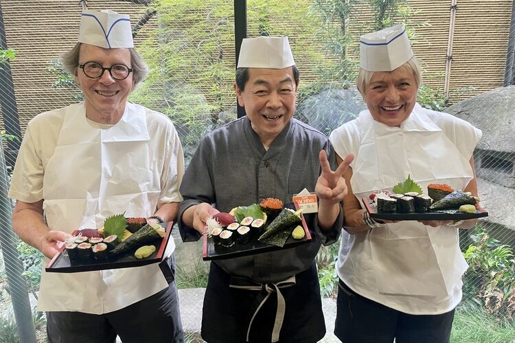 Tokyo Sushi-making