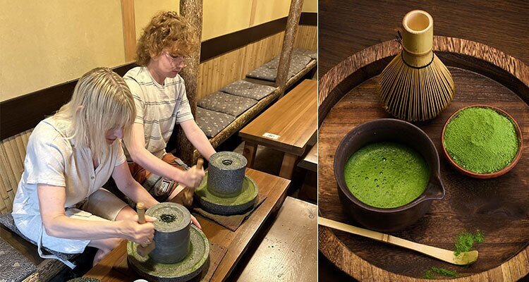 UJI matcha tea experience