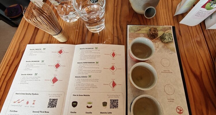 Enjoy different types of tea in Wazuka