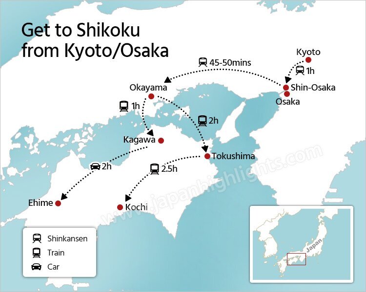 How to Get to Shikoku