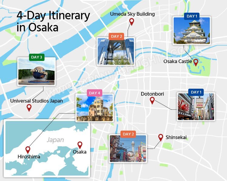 4-Day Itinerary in Osaka