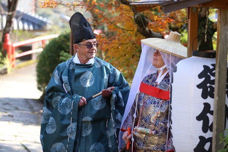 Dress Up in Ancient Japanese Style at Nachi Mountain 