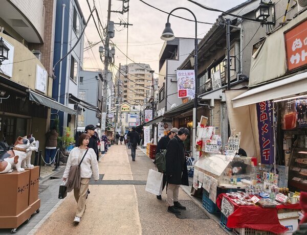 Tokyo's old neighborhoods