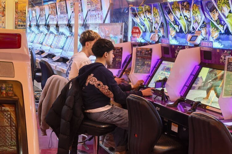 Your child can have fun playing games in Akihabara