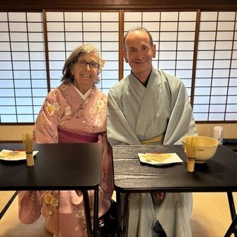 Traditional Tea Ceremony with Kimono