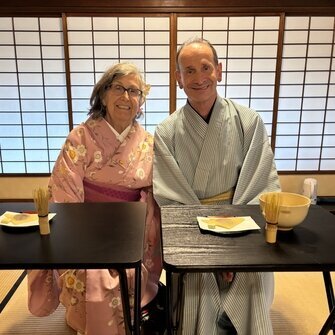 Traditional Tea Ceremony with Kimono