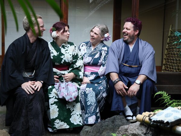  Traditional kimono dressing experience