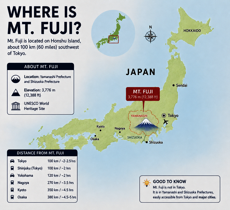 where is Mt Fuji