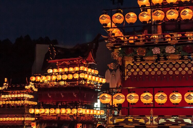 Night parade on Oct 9
