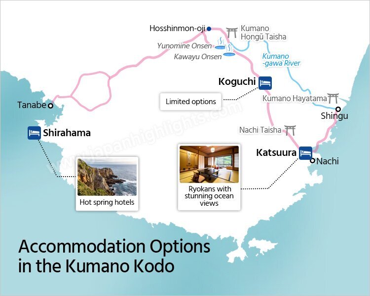 Where to Stay in Kumano Kodo