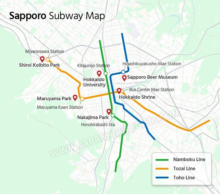 Sapporo-Subway-Map