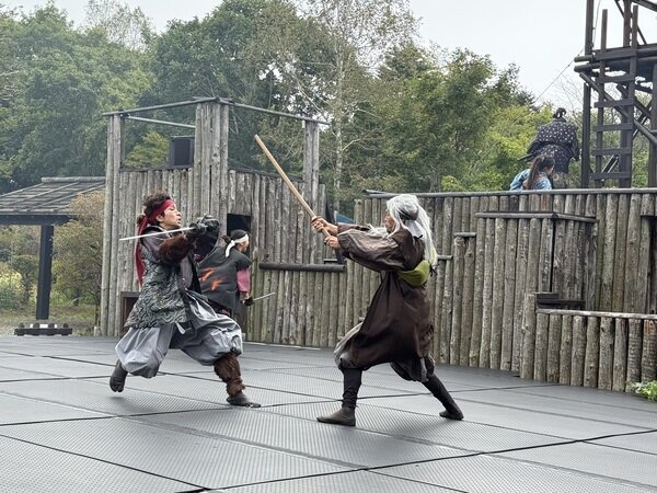 Be entertained by a ninja performance in an Edo-period setting