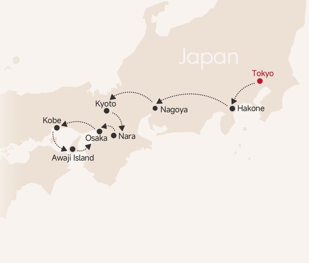 A Classic 10-Day Thailand Journey map