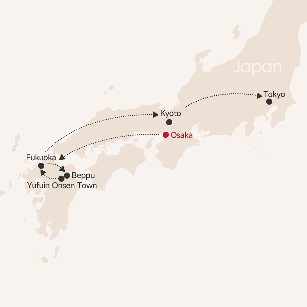 A Classic 10-Day Thailand Journey map