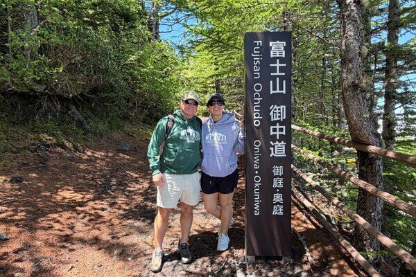 A Romantic Anniversary Among Mount Fuji's Clouds