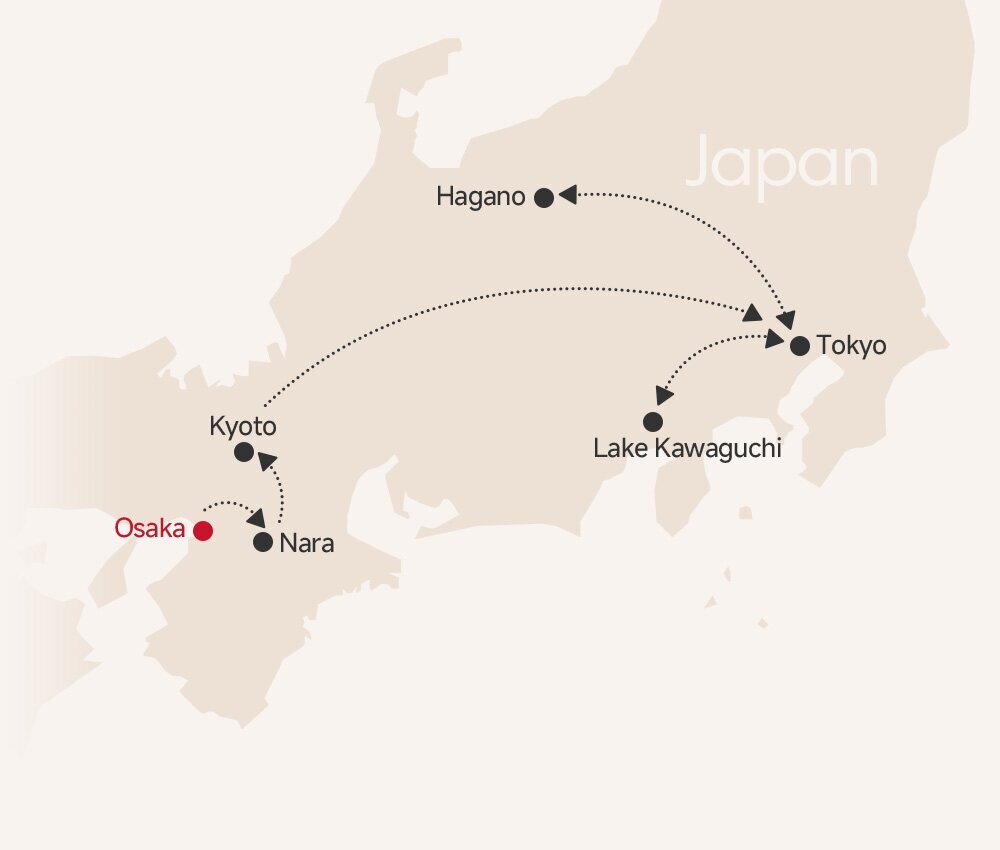 12-Day Japan Classics and Hakuba Skiing Tour